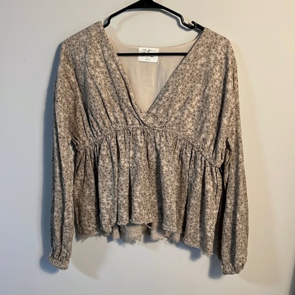 The‎ Native One Floral Cinched Top | Size Small
